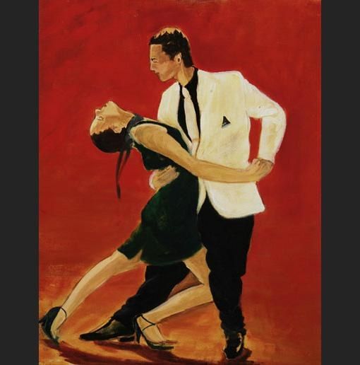 Unknown Artist tango dancers